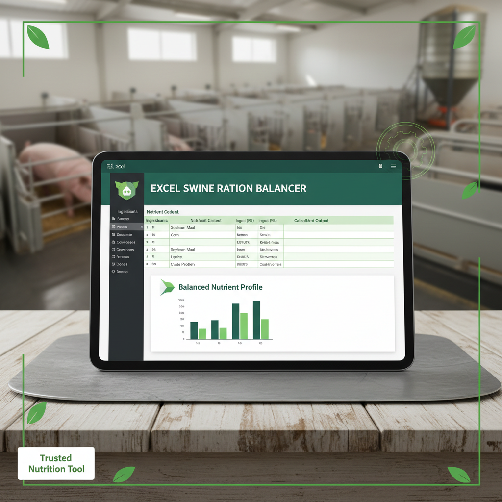 Excel Swine Ration Balancer